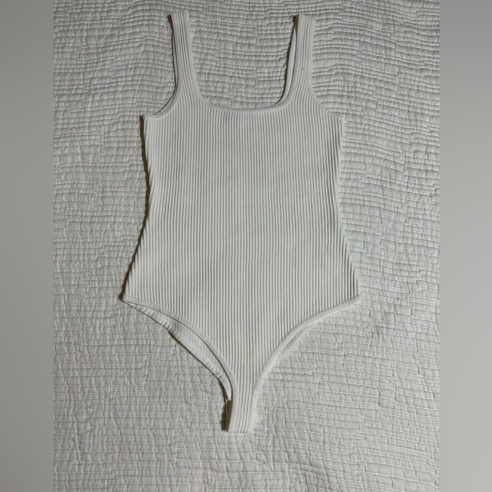 Altar’d State White Tank Top Bodysuit